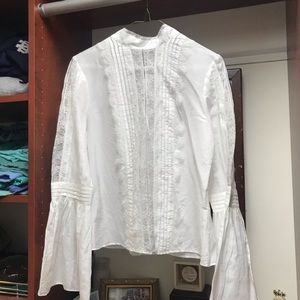 Beautiful white flowing top